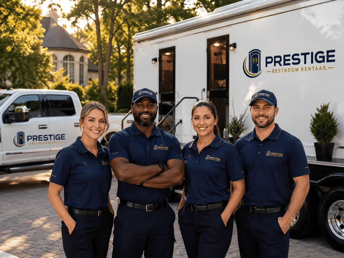 Trusted Luxury Portable Restrooms company in Dewey, IL